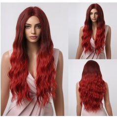   * ÚJ ÉRKEZÉS! GYÖNYÖRŰ VÖRÖS OMBRE PARÓKA, EXTRA PRÉMIUM MINŐSÉG!