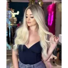  * ÚJ ÉRKEZÉS! PLATINASZŐKE OMBRE PARÓKA, EXTRA PRÉMIUM MINŐSÉG!