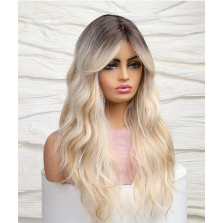 * ÚJ ÉRKEZÉS! GYÖNYÖRŰ ARANYSZŐKE OMBRE COLOR-MIX PARÓKA, EXTRA PRÉMIUM MINŐSÉG!