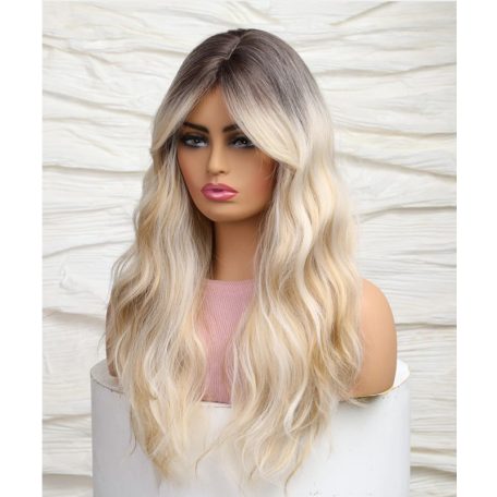 * ÚJ ÉRKEZÉS! GYÖNYÖRŰ ARANYSZŐKE OMBRE COLOR-MIX PARÓKA, EXTRA PRÉMIUM MINŐSÉG!