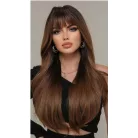 * ÚJ ÉRKEZÉS! CSOKIBARNA KLEOPÁTRA PARÓKA, EXTRA PRÉMIUM MINŐSÉG!