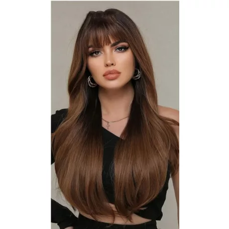 * ÚJ ÉRKEZÉS! CSOKIBARNA KLEOPÁTRA PARÓKA, EXTRA PRÉMIUM MINŐSÉG!