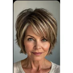   14/b, TERMÉSZETES SÖTÉTSZŐKE, DIVATOS VÁGÁSÚ PARÓKA, VALÓDI HAJ FELHASZNÁLÁSÁVAL