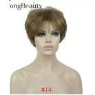 70a, ELEGÁNS SÖTÉT-SZŐKE PARÓKA, PRÉMIUM MINŐSÉG!