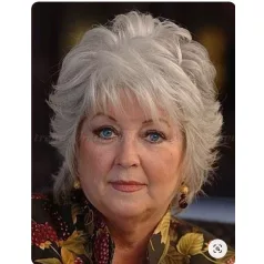 132/A PAULA DEEN replica, DIVATOS FEHÉR-ŐSZ PARÓKA