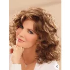 EMILY 2, KÜLÖNLEGES, NAGYON SZÉP ARANYBARNA PARÓKA, VALÓDI HAJ FELHASZNÁLÁSÁVAL