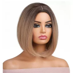   RÉKA, MODERN VILÁGOSBARNA OMBRE PARÓKA, VALÓDI HAJ FELHASZNÁLÁSÁVAL! (Esmee)