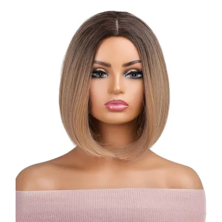 RÉKA, MODERN VILÁGOSBARNA OMBRE PARÓKA, VALÓDI HAJ FELHASZNÁLÁSÁVAL! (Esmee)