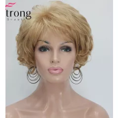   NELLI 2. ELEGÁNS EPERSZŐKE PARÓKA, VALÓDI HAJ FELHASZNÁLÁSÁVAL