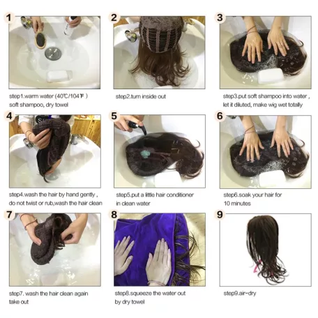 9L, SÖTÉT MÉLY-BARNA ELEGÁNS PARÓKA, PRÉMIUM MINŐSÉG