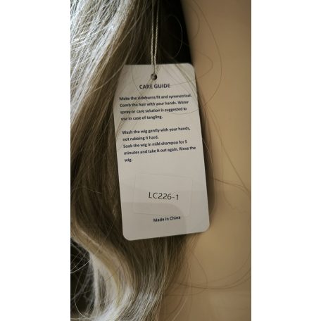 *AKCIÓS PARÓKA! Bolt bezárásból felvásárolt PRÉMIUM minőségű sylk haj paróka, SZ6