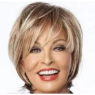 19, RAQUEL WELCH REPLICA, FIATALOS KEVERT SZŐKE, TARKÓJÁN SÖTÉTEBB, KÖZKEDVELT SLANKÍTÓ PARÓKA