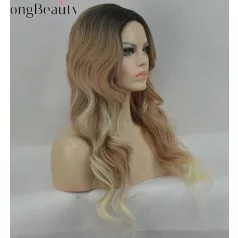   83, KÜLÖNLEGESEN SZÉP HOSSZÚ, SÖTÉT-SZŐKE COLOR MIX PARÓKA, PRÉMIUM MINŐSÉG!