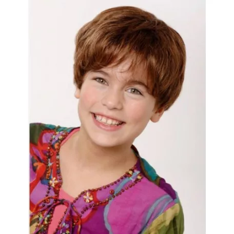 VILÁGOSBARNA EGYSZERŰ GYERMEKPARÓKA