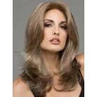 RAMÓNA, ELEGÁNS SÖTÉTSZŐKE PARÓKA, VALÓDI HAJ FELHASZNÁLÁSÁVAL! 