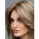 RAMÓNA, ELEGÁNS SÖTÉTSZŐKE PARÓKA, VALÓDI HAJ FELHASZNÁLÁSÁVAL! 