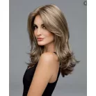 RAMÓNA, ELEGÁNS SÖTÉTSZŐKE PARÓKA, VALÓDI HAJ FELHASZNÁLÁSÁVAL! 