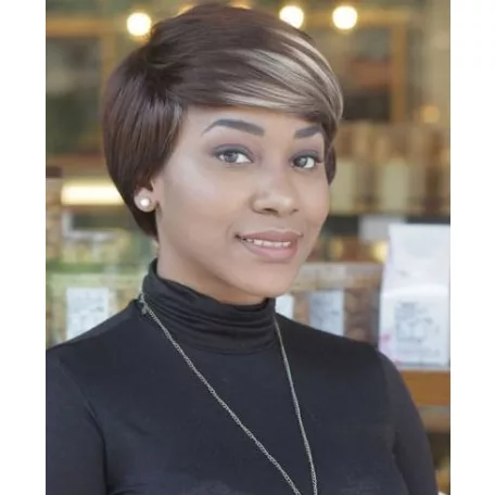 57L, KÜLÖNLEGES SÖTÉTBARNA PARÓKA, MELÍROS FRU-FRUVAL