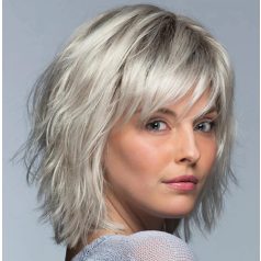   7/B. KÜLÖNLEGES, PLATINA SZŐKE, DIVAROSAN OMBRE (tövénél fekete) PARÓKA KÜLÖNLEGESSÉG