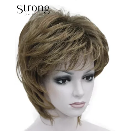 CSOKIBARNA KLASSZIKUS FRIZURA, VALÓDI HAJ FELHASZNÁLÁSÁVAL! 