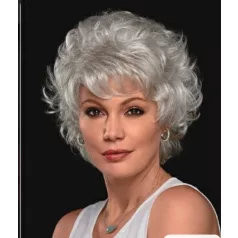   27, DAUEROLT HATÁSÚ RÖVID ŐSZ DIVATOS PARÓKA, PRÉMIUM MINŐSÉG!