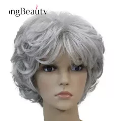   27, DAUEROLT HATÁSÚ RÖVID ŐSZ DIVATOS PARÓKA, PRÉMIUM MINŐSÉG!