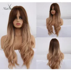   Babi 5, VILÁGOSBARNA OMBRE PARÓKA, VALÓDI HAJ FELHASZNÁLÁSÁVAL