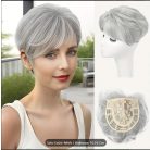 MODERN ŐSZ PEPI, TOUPEE 100% vietnámi hajból