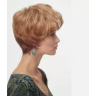 19, VILÁGOS-BARNA, SELYEM FÉNYŰ PARÓKA