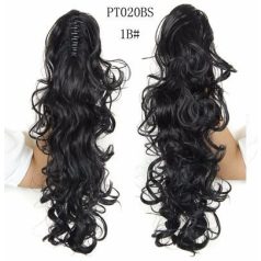 TERMÉSZETES FEKETE LÓFAROK 72cm. 180 grammos
