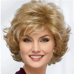   Mariann 2, VILÁGOSSZŐKE ELEGÁNS PARÓKA, SZÉP DÚS, VALÓDI HAJ FELHASZNÁLÁSÁVAL.