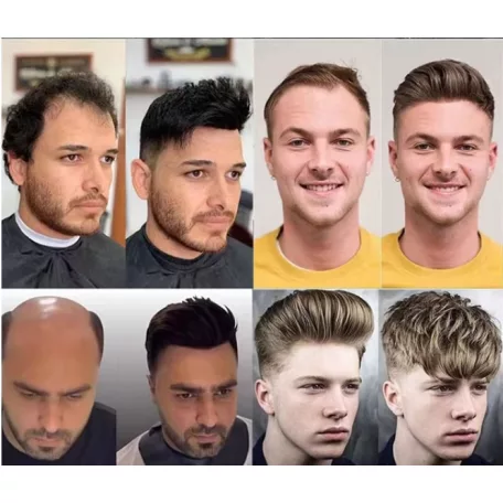 1, PEPI, TOUPEE FÉRFIAK RÉSZÉRE, SZUPER VÉKONY ALAP, 20x25 cm.-es, méretre vágható!