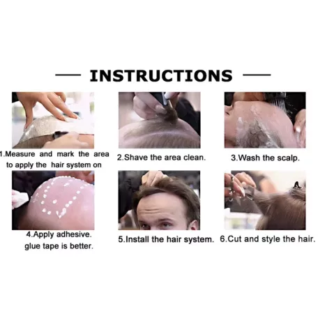 1, PEPI, TOUPEE FÉRFIAK RÉSZÉRE, SZUPER VÉKONY ALAP, 20x25 cm.-es, méretre vágható!