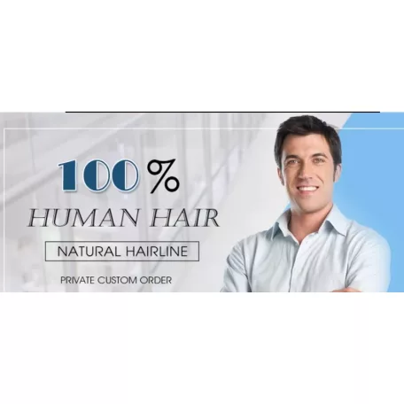 1, PEPI, TOUPEE FÉRFIAK RÉSZÉRE, SZUPER VÉKONY ALAP, 20x25 cm.-es, méretre vágható!