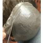 1, PEPI, TOUPEE FÉRFIAK RÉSZÉRE, SZUPER VÉKONY ALAP, 20x25 cm.-es, méretre vágható!