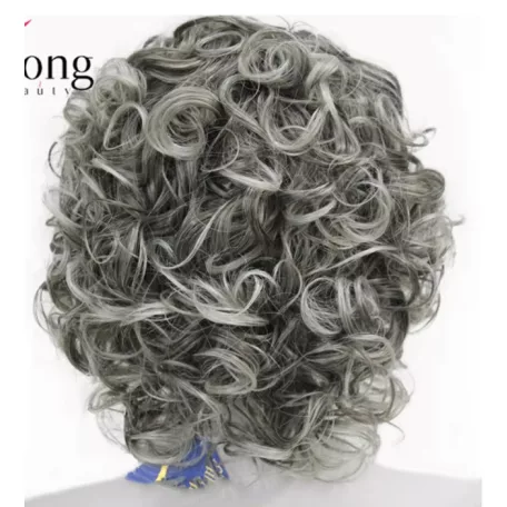 BARNÁSAN ÖSZÜLŐ-EZÜST RENDKÍVÜL ELEGÁNS, SZÉP DÚS PARÓKA, EXTRA PRÉMIUM MINŐSÉG