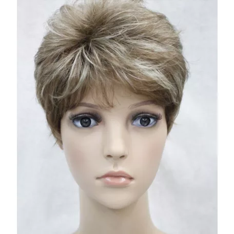 70b, RENDKÍVÜL ELEGÁNS, SLANKÍTÓ, TERMÉSZETES-SZŐKE PARÓKA PARÓKA, PRÉMIUM MINŐSÉG!