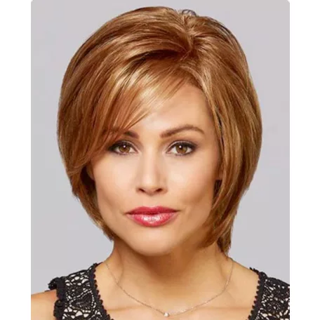 39, EGYSZERŰ VILÁGOS ARANY-BARNA paróka, PRÉMIUM MINŐSÉG!