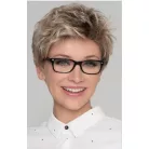 29, SÖTÉT-SZŐKE SLANKÍTÓ FAZONÚ PARÓKA, A TARKÓJÁN SÖTÉTEBB, EZ ÁLTAL KESKENYÍTI AZ ARCOT