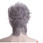 NELLI 4. ELEGÁNS, DIVATOSAN "TÉPETT" PARÓKA, VALÓDI HAJ FELHASZNÁLÁSÁVAL