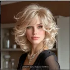 20, VOGUE, KÜLÖNLEGES, VILÁGOSSZŐKE PARÓKA, PRÉMIUM MINŐSÉG