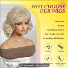 20, VOGUE, KÜLÖNLEGES, VILÁGOSSZŐKE PARÓKA, PRÉMIUM MINŐSÉG