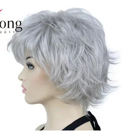 VERA4, SZUPER DIVATOS, FIATALOS VAGÁNY ŐSZ PARÓKA, VALÓDI HAJ FELHASZNÁLÁSÁVAL