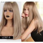 LENKE, MODERN EGYENES TERMÉSZETES-SZŐKE PARÓKA, VALÓDI HAJ FELHASZNÁLÁSÁVAL! 