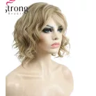 53a, TRENDY FAZON! TERMÉSZETES-SZŐKE PARÓKA, PRÉMIUM MINŐSÉG!