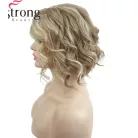 53a, TRENDY FAZON! TERMÉSZETES-SZŐKE PARÓKA, PRÉMIUM MINŐSÉG!