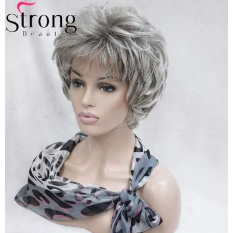 IDA2, EZÜSTÖS-SZŐKE COLOR MIX PARÓKA, VALÓDI HAJ FELHASZNÁLÁSÁVAL