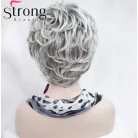 IDA2, EZÜSTÖS-SZŐKE COLOR MIX PARÓKA, VALÓDI HAJ FELHASZNÁLÁSÁVAL