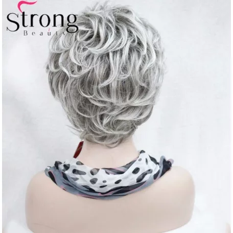 IDA2, EZÜSTÖS-SZŐKE COLOR MIX PARÓKA, VALÓDI HAJ FELHASZNÁLÁSÁVAL