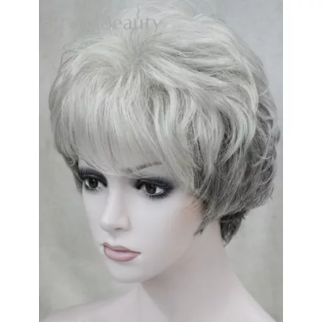 88,  FIATALOS EZÜST-ŐSZ PARÓKA, TARKÓJÁN SÖTÉTEBB, PRÉMIUM MINŐSÉG!